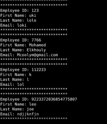 Contact Management System